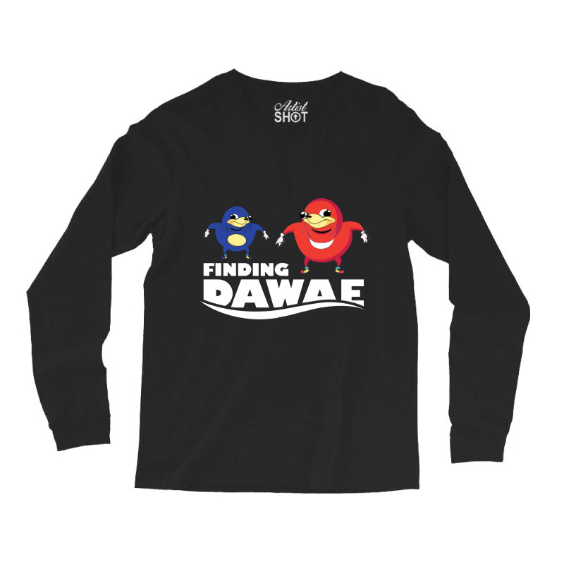 Finding Da Wae Long Sleeve Shirts | Artistshot