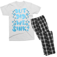 But Did We Sink Cruise Ship Sailing Boat Fun Cruising Humor T Shirt Men's T-shirt Pajama Set | Artistshot