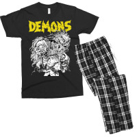 Demons   Pencil Art（1985）☆vhsgasm Video☆   Horror Merch Men's T-shirt Pajama Set | Artistshot