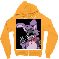 Dismantled Bonnie Zipper Hoodie | Artistshot