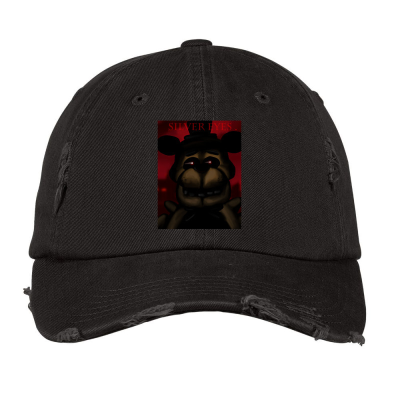 Silver Eyes (fnaf Novel ) Vintage Cap by menayselby6 | Artistshot