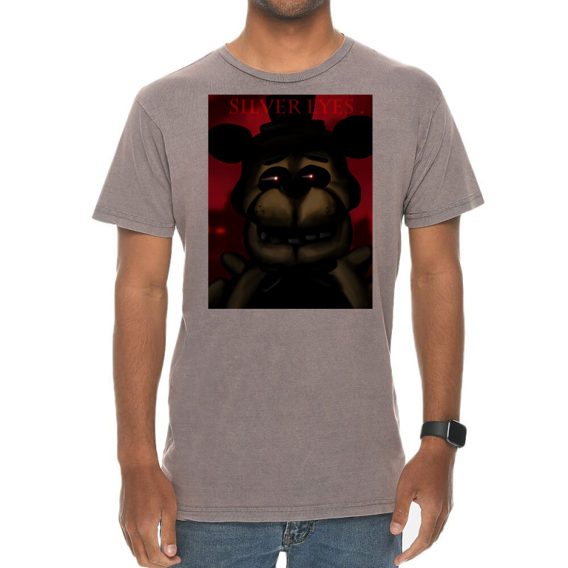 Silver Eyes (fnaf Novel ) Vintage T-Shirt by menayselby6 | Artistshot