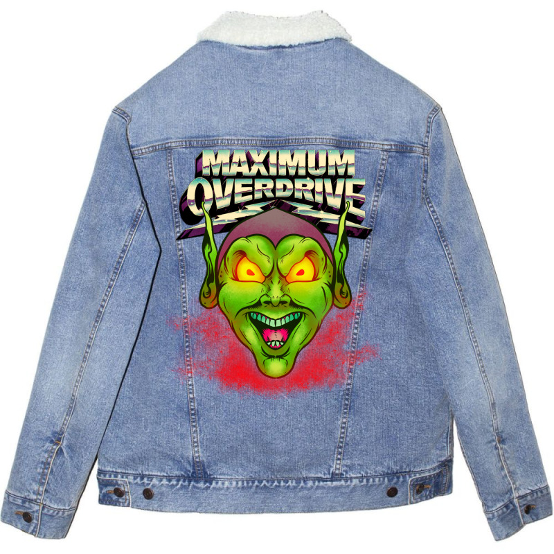 Maximum Overdrive Unisex Sherpa-lined Denim Jacket | Artistshot