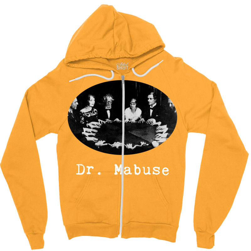 Dr. Mabuse Zipper Hoodie by coguaergina9 | Artistshot