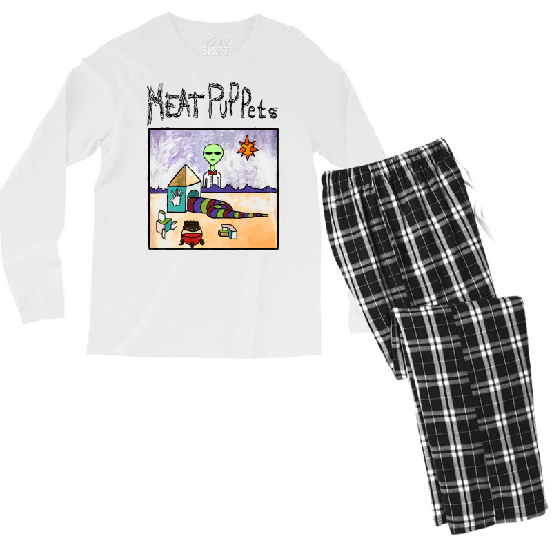 Meat Puppets Men's Long Sleeve Pajama Set | Artistshot