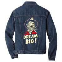 Dream Big Men Denim Jacket | Artistshot