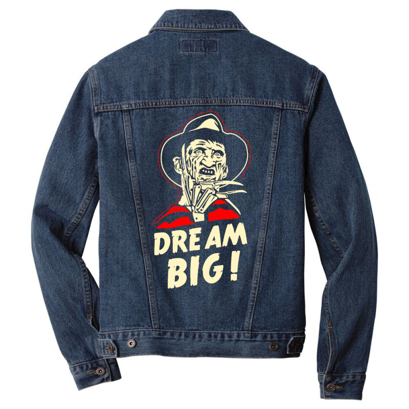 Dream Big Men Denim Jacket by coguaergina9 | Artistshot