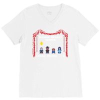 Super Horror Bros. V-neck Tee | Artistshot