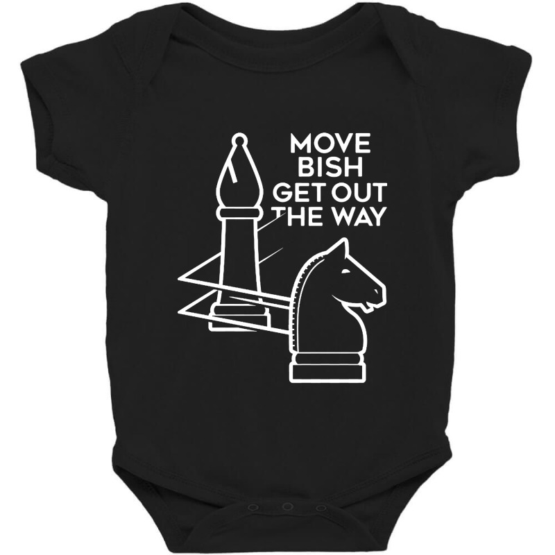 Move Bish Get Out The Way Baby Bodysuit | Artistshot