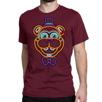 Neon Freddy Classic T-shirt | Artistshot