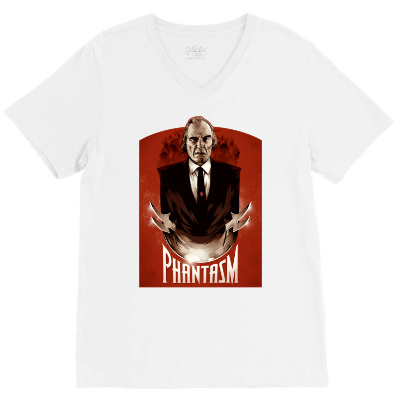 Tall Man 2   Phantasm（1979）☆vhsgasm Video☆   Horror Merch V-Neck Tee by tsanaisulcef | Artistshot