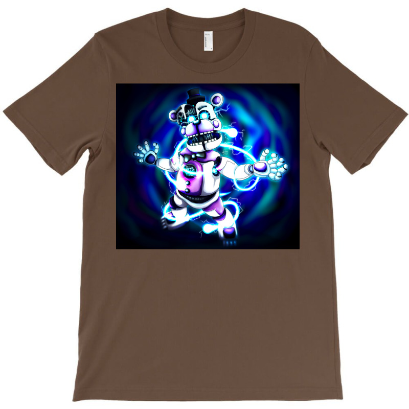 Electrical Funtime Freddy (w Background) T-Shirt by coguaergina9 | Artistshot