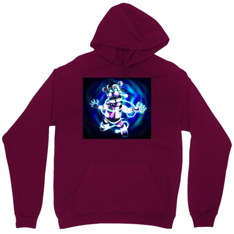 Electrical Funtime Freddy (w Background) Unisex Hoodie by coguaergina9 | Artistshot