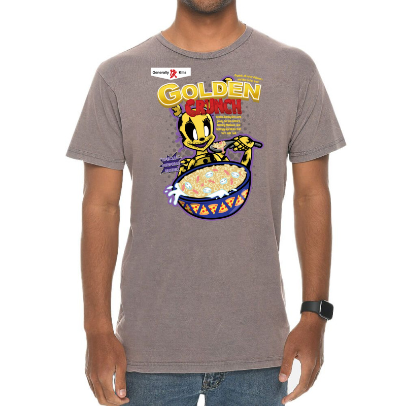 Taste That Golden Crunch! Vintage T-Shirt by tsanaisulcef | Artistshot