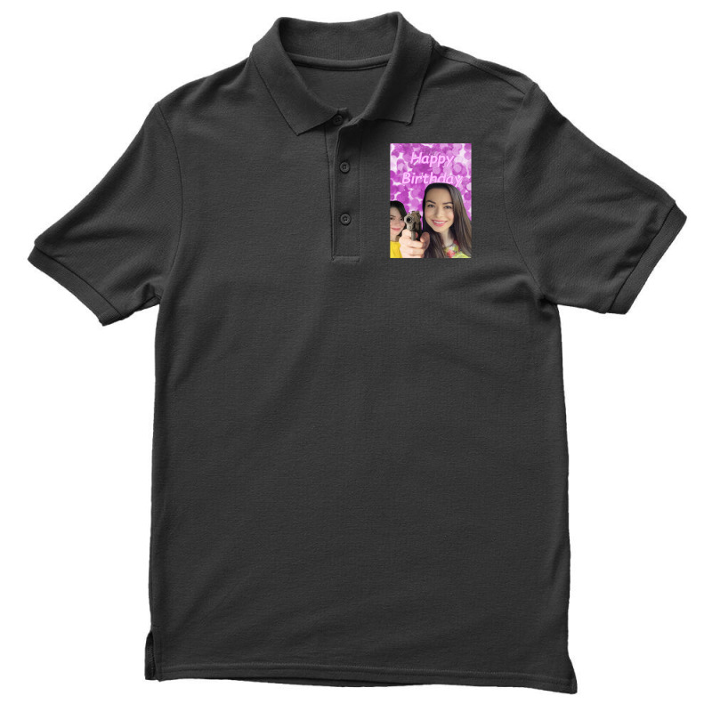 Miranda Cosgrove Wishes Happy Birthday Men's Polo Shirt | Artistshot