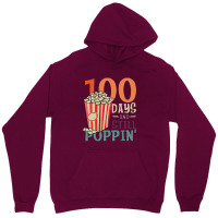 Pop Corn Lover ,100 Days And Still Poppin Unisex Hoodie | Artistshot