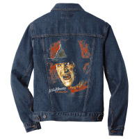 Nightmaare On Elm Street Freddy Worst Nightaamare Men Denim Jacket | Artistshot