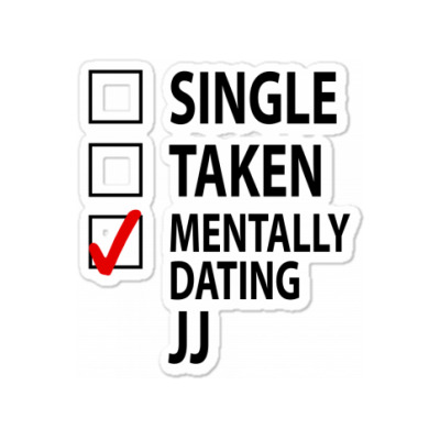 Custom Mentally Dating Jj Rudy Pankow Outer Banks Sticker By Waroenk ...