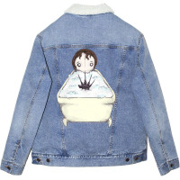 Nightmare Bath Unisex Sherpa-lined Denim Jacket | Artistshot