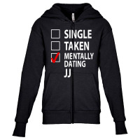 Mentally Dating Jj Rudy Pankow Youth Zipper Hoodie | Artistshot