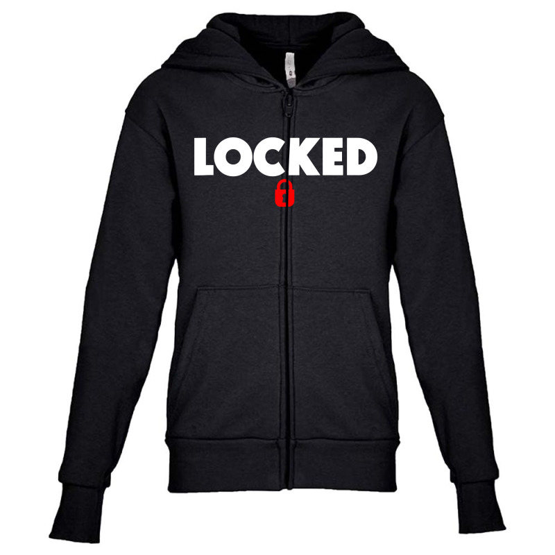 Locked Home Safety Youth Zipper Hoodie by soniya rahma | Artistshot