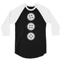 Five Nights At Freddy's   The Marionette  The Puppet Buttons 3/4 Sleeve Shirt | Artistshot