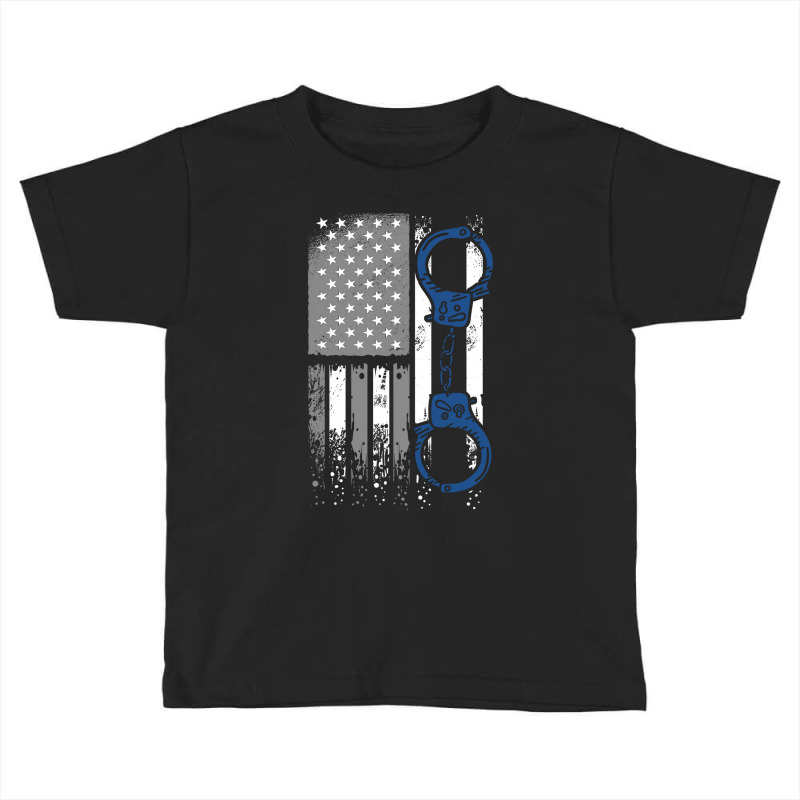 Police Officer Law Enforcement Thin Blue Line 1 Toddler T-shirt | Artistshot