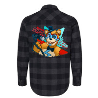 Fazbear   Way To Go Super Star! Flannel Shirt | Artistshot