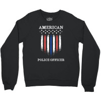 Police Officer Law Enforcement Thin Blue Line Crewneck Sweatshirt | Artistshot