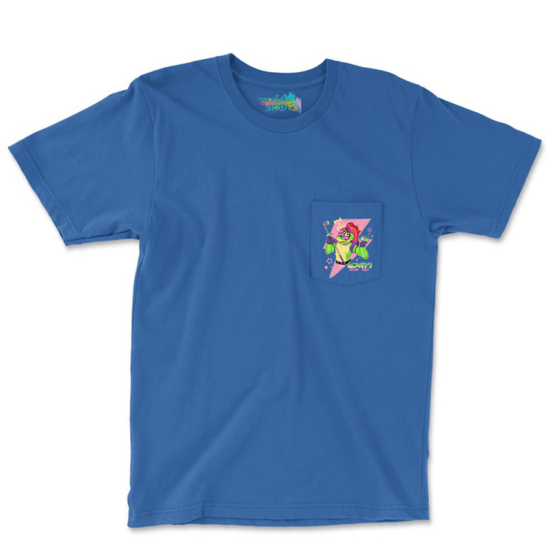 Monty's Gator Golf Pocket T-shirt | Artistshot