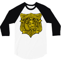 Fazbear Security  Gold 3/4 Sleeve Shirt | Artistshot