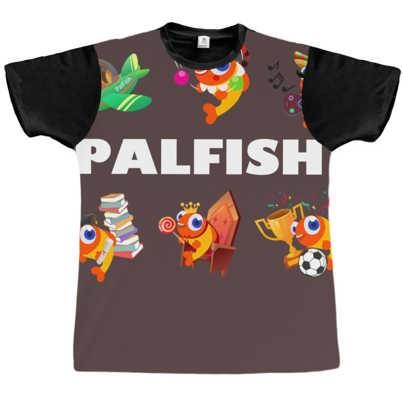 Palfish Online English Teacher Esl Design (can Be Personalised) Graphic T-shirt by togbuiventorc | Artistshot