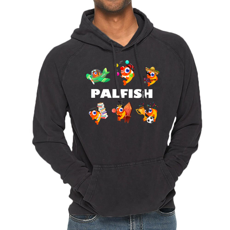 Palfish Online English Teacher Esl Design (can Be Personalised) Vintage Hoodie by togbuiventorc | Artistshot