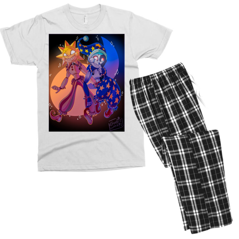 Moondrop  Amp  Sundrop Men's T-shirt Pajama Set | Artistshot