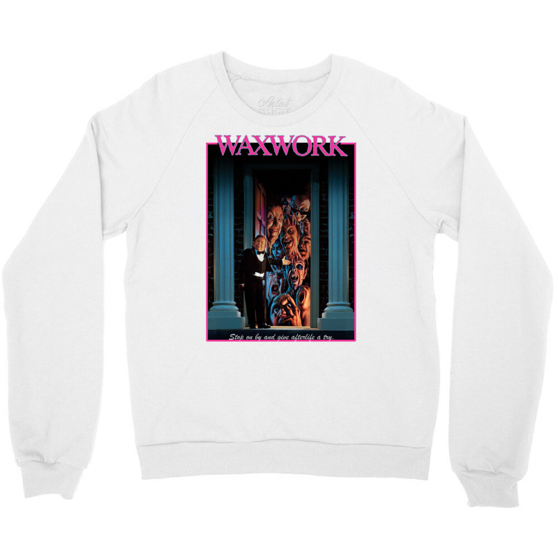 Waxwork   Captive Audience（1988）☆vhsgasm Video☆   Horror Merch Crewneck Sweatshirt by emaimnocosa | Artistshot