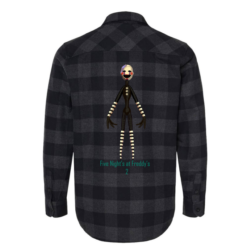 The Puppet Five Nights At Freddy's 2   Fan Art Painting Flannel Shirt by tsanaisulcef | Artistshot