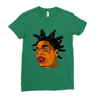 Art Of Animation Black Rap Ladies Fitted T-shirt | Artistshot