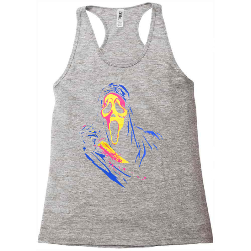 The Scream Full Color Racerback Tank by tsanaisulcef | Artistshot