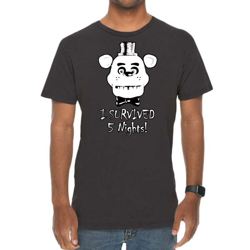 Five Nights Vintage T-Shirt by coguaergina9 | Artistshot