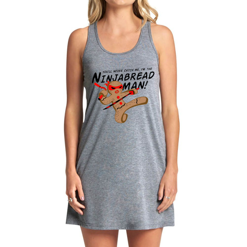 I'm The Ninjabread Man! Tank Dress by Bakwan Art | Artistshot