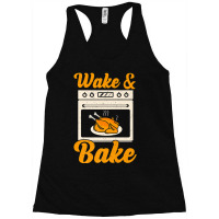 Wake Bake Turkey Feast Meal Dinner Chef Thanksgiving Racerback Tank | Artistshot