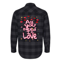 All You Need Is Love Flannel Shirt | Artistshot