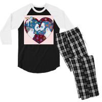 Be My Valentine Men's 3/4 Sleeve Pajama Set | Artistshot