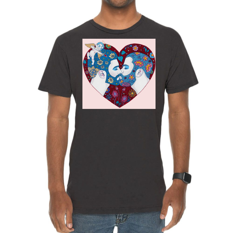 Be My Valentine Vintage T-shirt | Artistshot