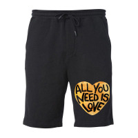 All You Need Is Love Me Fleece Short | Artistshot