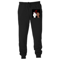 Brown Bear Cony Bunny Rabbit The Kiss Unisex Jogger | Artistshot