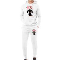 Black And Tan Dachshund With Valentine Hearts Hoodie & Jogger Set | Artistshot