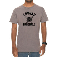 Cougar Baseball Vintage T-shirt | Artistshot