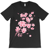 Falling Sakura Cherry Blossom T-shirt | Artistshot