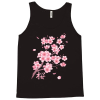 Falling Sakura Cherry Blossom Tank Top | Artistshot